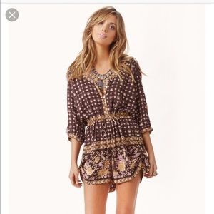 Spell desert rose playsuit romper xs